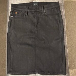 Hudson black Jean skirt